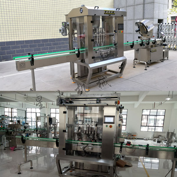 全套香辣醬灌裝機(jī)-全自動香辣醬生產(chǎn)線廠房實(shí)拍